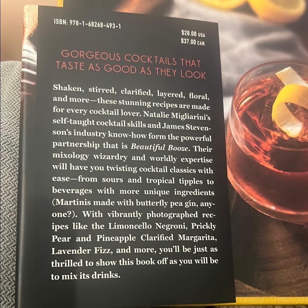 Beautiful Booze Cocktail Book - Picture 2 of 5